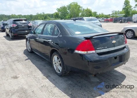 2009 Chevrolet Impala Ltz из США, поврежденный, VIN 2G1WU57M691129388